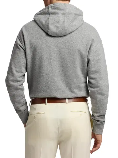 Ralph Lauren Purple Label Men's Polo Bear Cotton-Cashmere Fleece Hoodie | Thumbnail 5