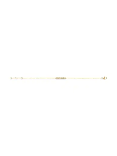 Boucheron Women's Quatre 18K Yellow Gold Grosgrain Bar Charm Bracelet - Yellow Gold | Thumbnail 3 Boucheron Women's Quatre 18K Yellow Gold Grosgrain Bar Charm Bracelet - Yellow Gold | Thumbnail 3