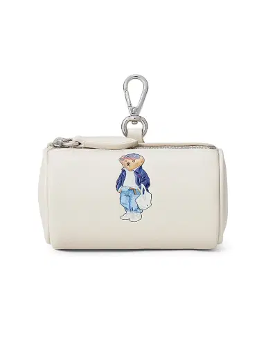 Polo Ralph Lauren Women's Spring Bear Leather Coin Purse | Thumbnail 1 Polo Ralph Lauren Women's Spring Bear Leather Coin Purse | Thumbnail 1