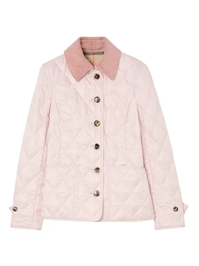 Women's Quilted Slim Jacket - Mallow Pink