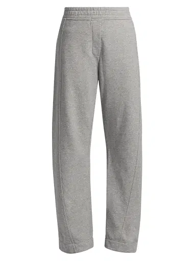 Ganni Women's Isoli Cotton Sweatpants - Paloma - Size XL | Thumbnail 1