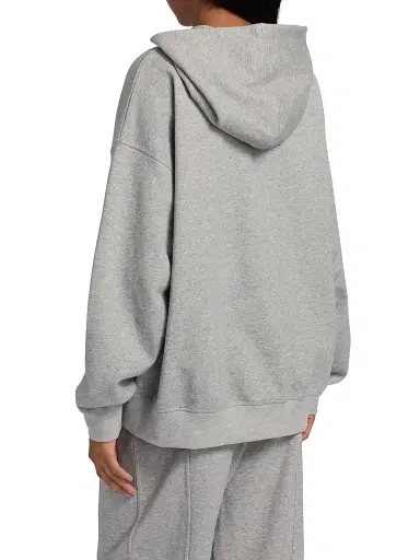Ganni Women's Isoli Beaded Cotton Hoodie | Thumbnail 5 Ganni Women's Isoli Beaded Cotton Hoodie | Thumbnail 5