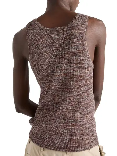 Prada Men's Cotton Knit Tank Top - Multicolored | Thumbnail 3