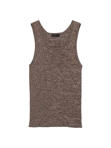 Prada Men's Cotton Knit Tank Top - Multicolored | Thumbnail 1