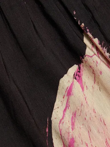 ACLER Women's Actonhill Floral Linen-Blend Maxi Dress - Garnet Magnolia - Size 2 | Thumbnail 7