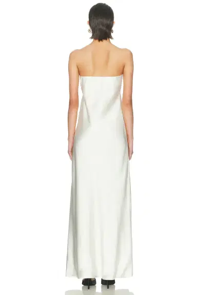 Norma Kamali Bias Strapless Gown | Thumbnail 3 Norma Kamali Bias Strapless Gown | Thumbnail 3