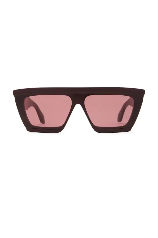 ALAÏA ALAΪA Cut Flat Top Sunglasses