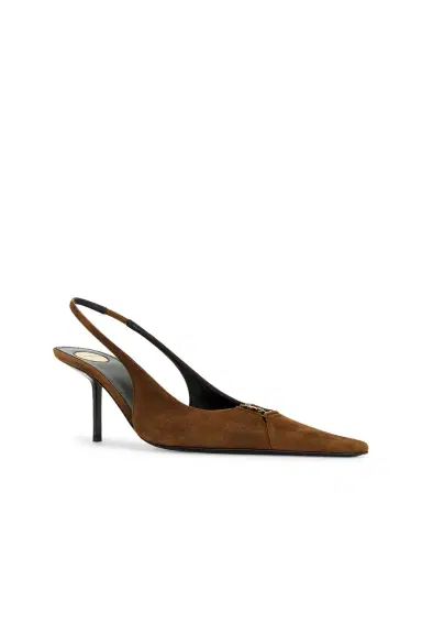 Saint Laurent Babylone Slingback Pump | Thumbnail 2 Saint Laurent Babylone Slingback Pump | Thumbnail 2