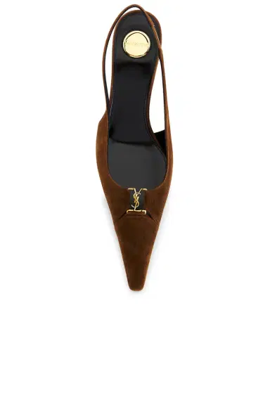 Saint Laurent Babylone Slingback Pump | Thumbnail 4 Saint Laurent Babylone Slingback Pump | Thumbnail 4
