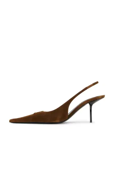 Saint Laurent Babylone Slingback Pump | Thumbnail 5 Saint Laurent Babylone Slingback Pump | Thumbnail 5
