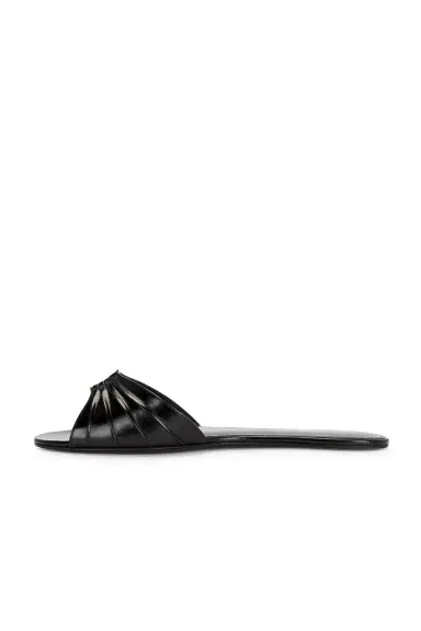 Saint Laurent Babylone Slide Sandal | Thumbnail 5 Saint Laurent Babylone Slide Sandal | Thumbnail 5
