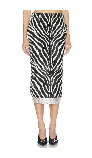 The Attico Low Rise Midi Skirt | Thumbnail 9 The Attico Low Rise Midi Skirt | Thumbnail 9