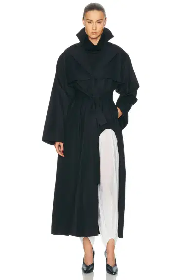 Alaïa Cut Out Trench Coat | Thumbnail 1 Alaïa Cut Out Trench Coat | Thumbnail 1