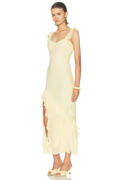 LoveShackFancy Roseline Dress | Thumbnail 3