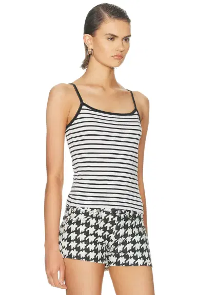 R13 Striped Skinny Strap Cami Top | Thumbnail 2 R13 Striped Skinny Strap Cami Top | Thumbnail 2