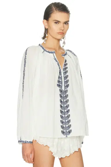 ISABEL MARANT ÉTOILE Lena Blouse | Thumbnail 2 ISABEL MARANT ÉTOILE Lena Blouse | Thumbnail 2