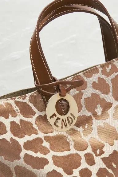 Fendi Chef Shopping Tote Bag | Thumbnail 5 Fendi Chef Shopping Tote Bag | Thumbnail 5