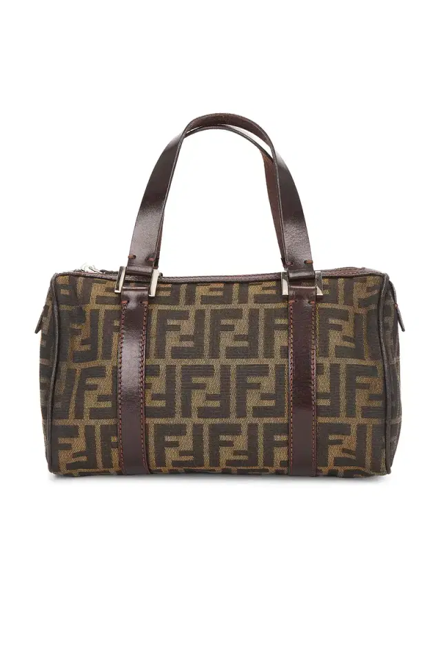 Fendi Zucca Boston Bag