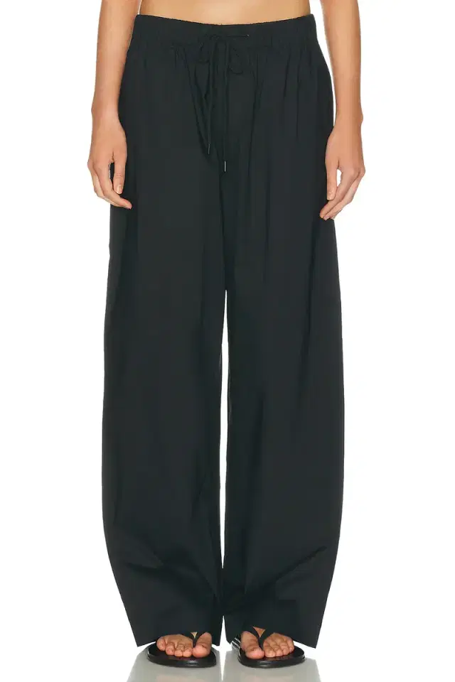 SKIMS Swiss Cotton Sateen Oversized Drawstring Pant