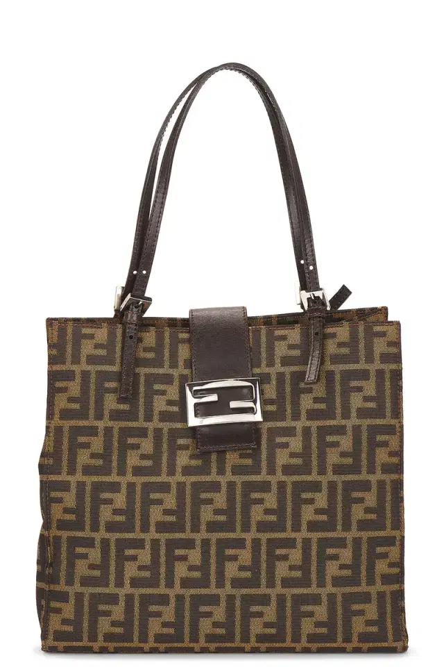 FWRD Renew Fendi Zucca Tote Bag