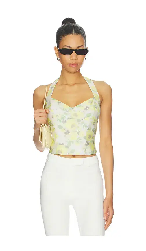 Bardot Deserae Halter Neck Top