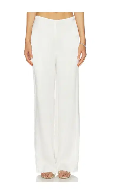 Bardot Devin Mid Rise Satin Pant | Thumbnail 1 Bardot Devin Mid Rise Satin Pant | Thumbnail 1