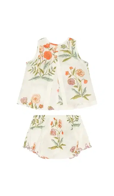 Pink Chicken Baby Girls Jaipur 2-Piece Set | Thumbnail 2