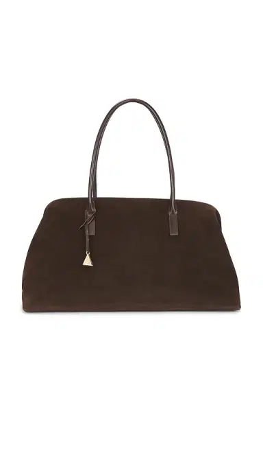 VERAFIED Espresso Suede Club Bag | Thumbnail 1