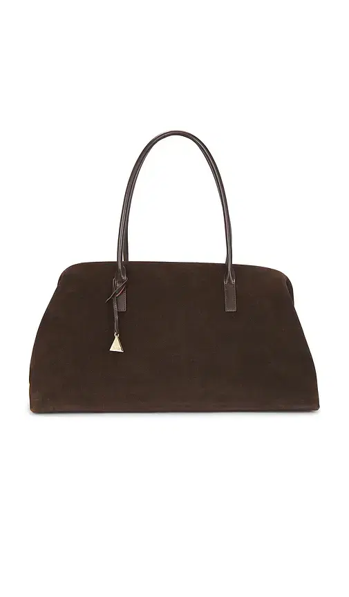 Espresso Suede Club Bag