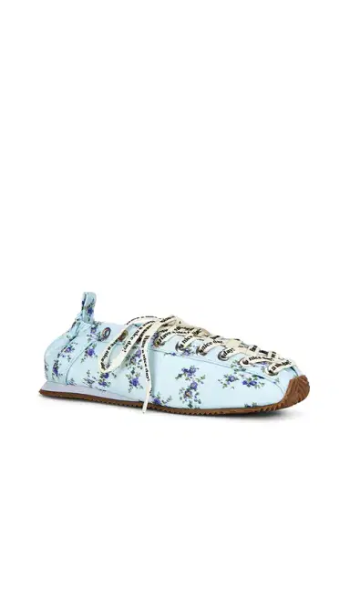 Ganni Lace Up Sporty Ballerina Sneaker | Thumbnail 2 Ganni Lace Up Sporty Ballerina Sneaker | Thumbnail 2