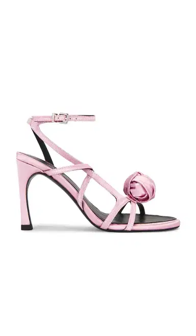 ROTATE Satin Sandal | Thumbnail 1