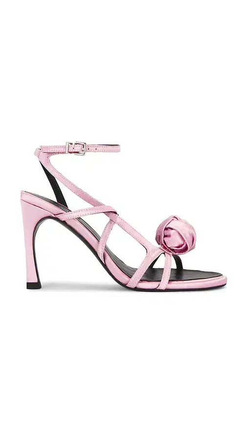 ROTATE Satin Sandal