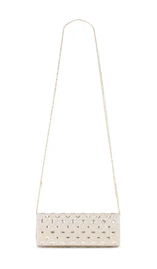 olga berg Ela Crystal Clutch