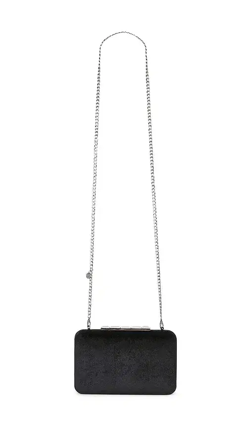 olga berg Eleanor Crystal Top Handle Bag