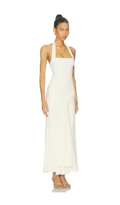 Bardot Emilia Tie Front Halter Dress | Thumbnail 2 Bardot Emilia Tie Front Halter Dress | Thumbnail 2