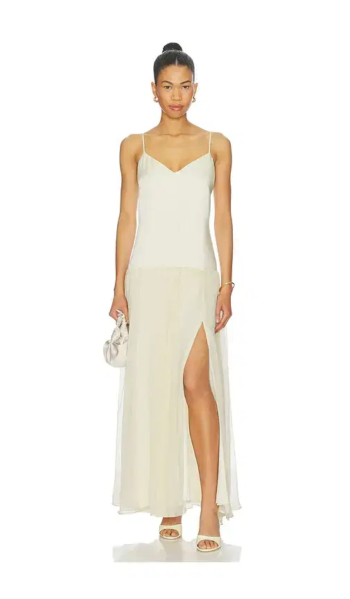 Bardot Linara Halter Neck Maxi Dress