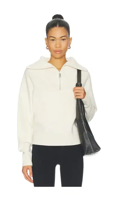 Perfect Moment Half Zip Wool & Cashmere Top | Thumbnail 1