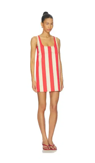 SIMONMILLER Sahara Striped Denim Dress | Thumbnail 2 SIMONMILLER Sahara Striped Denim Dress | Thumbnail 2