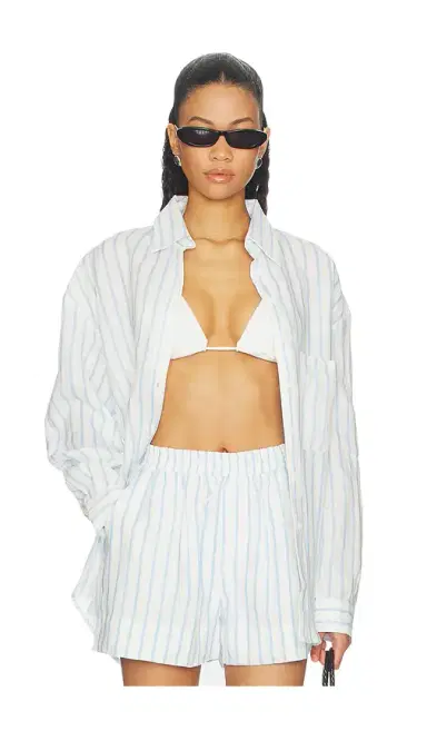 Aexae x REVOLVE Linen Woven Shirt | Thumbnail 2