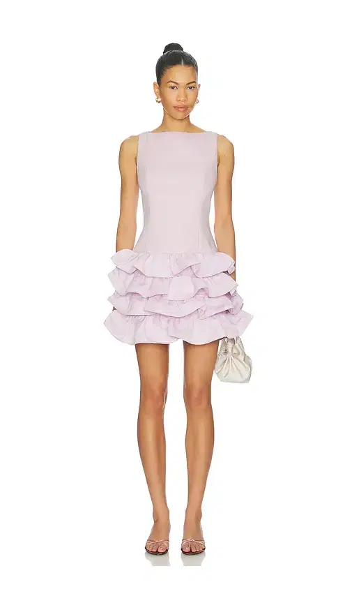 Saphine Ruffle Mini Dress