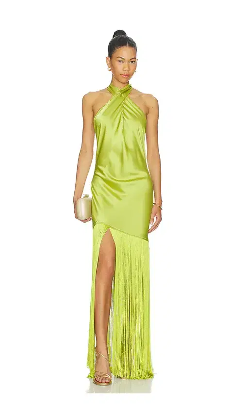 Jasmine Fringe Maxi Dress