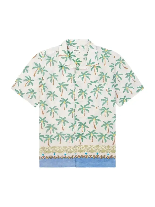 Hartford New Palmito Printed Cotton Shirt - Men