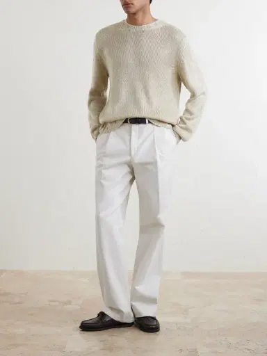Saman Amel Gio Silk Sweater - Men | Thumbnail 2 Saman Amel Gio Silk Sweater - Men | Thumbnail 2