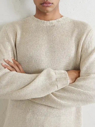 Saman Amel Gio Silk Sweater - Men | Thumbnail 5 Saman Amel Gio Silk Sweater - Men | Thumbnail 5