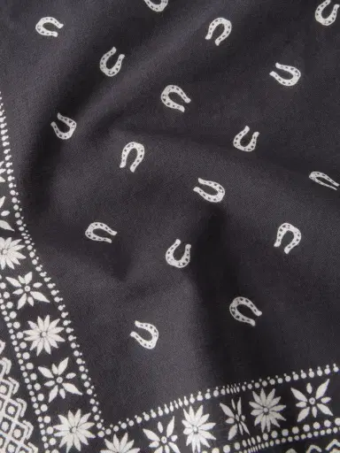 KAPITAL Fastcolor Selvedge Printed Cotton Scarf - Men | Thumbnail 4 KAPITAL Fastcolor Selvedge Printed Cotton Scarf - Men | Thumbnail 4