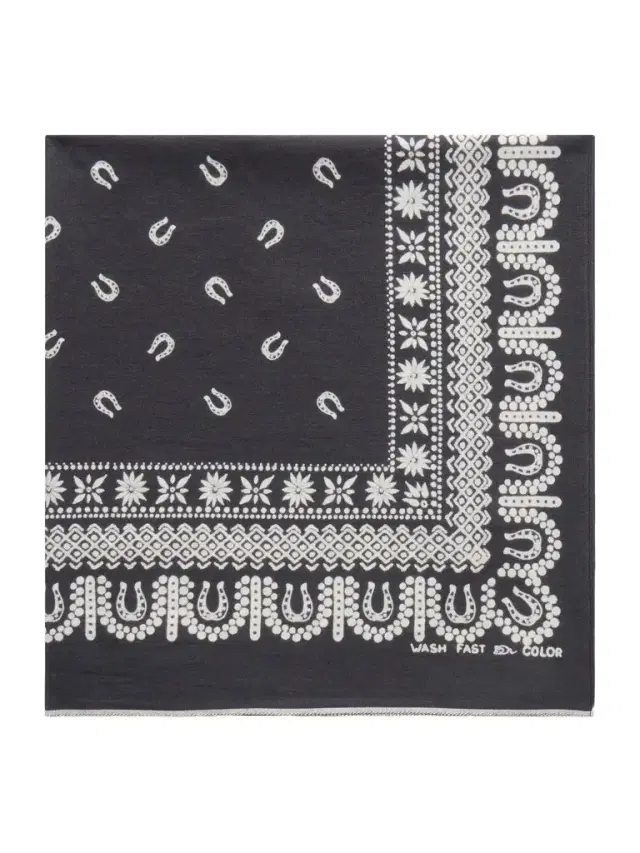KAPITAL Fastcolor Selvedge Printed Cotton Scarf - Men