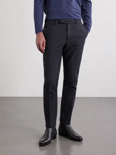 Thom Sweeney Straight-Leg Cotton-Blend Chinos - Men | Thumbnail 3