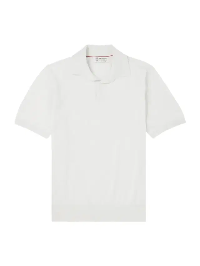 Brunello Cucinelli Open-Collar Knitted Cotton Polo Shirt - Men