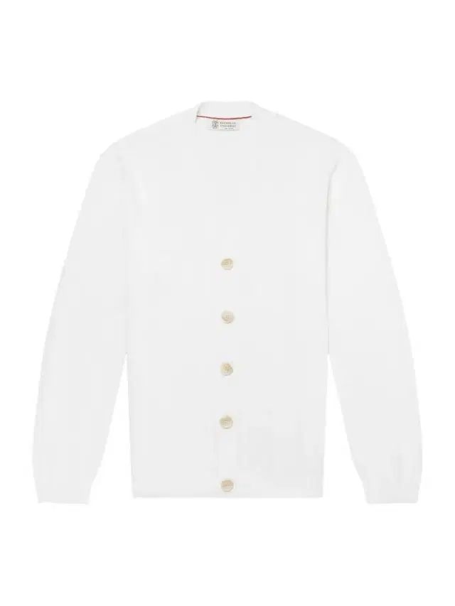 Brunello Cucinelli Knitted Linen and Cotton-Blend Cardigan - Men