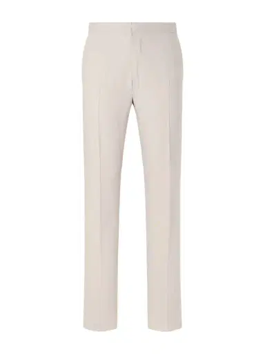 Zegna Straight-Leg Linen Trousers - Men | Thumbnail 1 Zegna Straight-Leg Linen Trousers - Men | Thumbnail 1